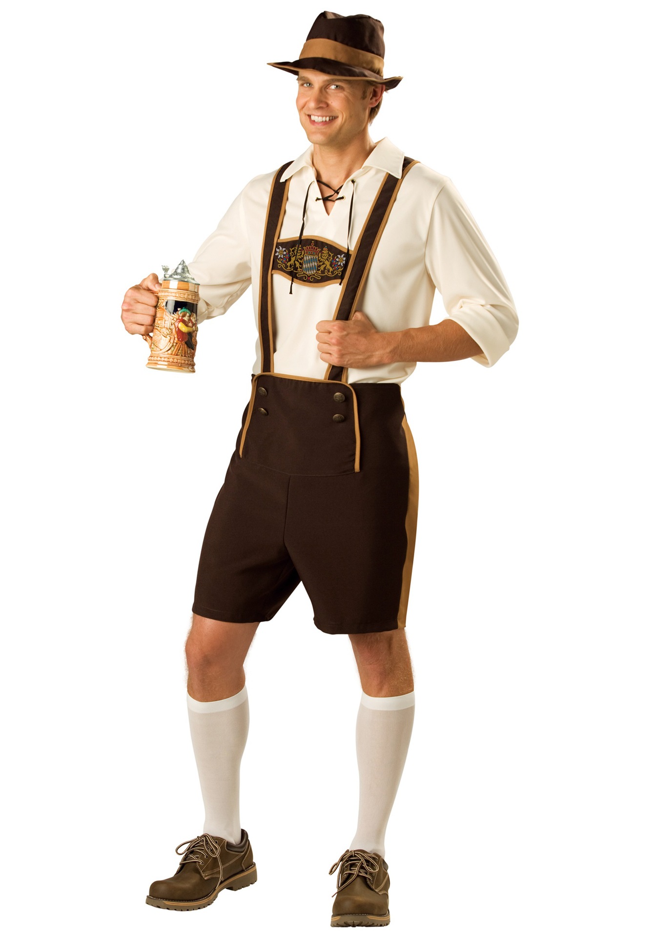 F1633 MENS GERMAN LEDERHOSEN COSTUME